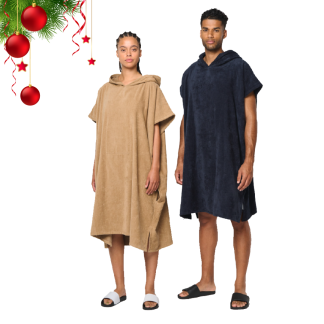 13. Unisex håndklæde poncho
